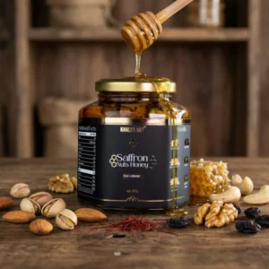 Saffron Nuts Honey