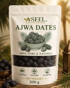 Premium Ajwa Dates – 100% Pure & Natural, 500g & 1000g Pack