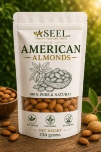 Premium American Almonds – 100% Pure & Natural, 250g, 500g & 1000g Pack
