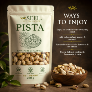Premium In-Shell Pista (Pistachios) – 100% Pure & Natural, 250g, 500g & 1000g Pack