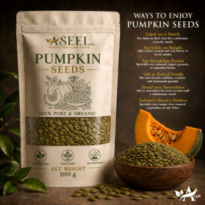 100% Pure, Organic Pumpkin Seeds – Premium Superfood, 100g, 200g, 500g & 1000g Pack