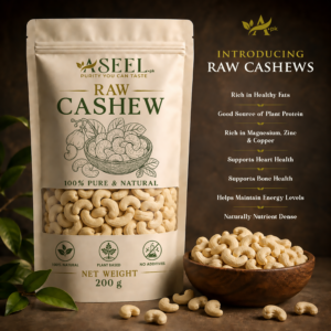 Premium Raw Cashew Nuts – 100% Pure & Natural, 250g, 500g & 1000g Pack