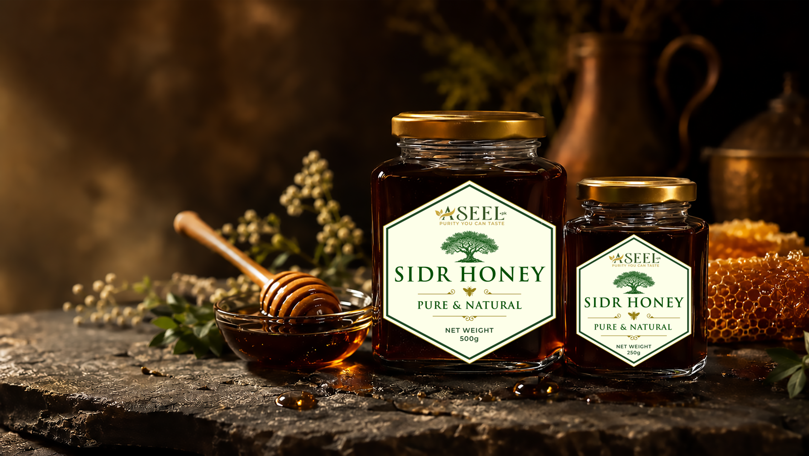 Aseel Sidr Honey Slider Image