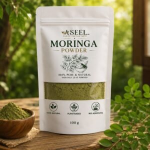 100% Pure Moringa Leaf Powder – Natural Superfood, 100g, 200g, 500g & 1000g Pack