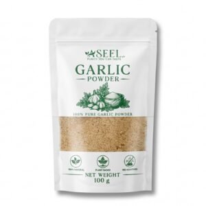 ASEEL Garlic Powder 100g pack – 100% pure, natural, and plant-based