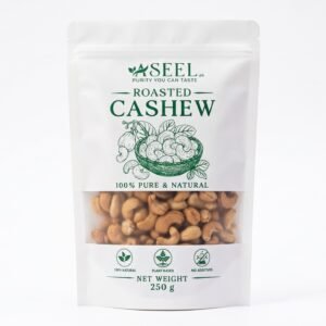 ASEEL Roasted Cashew 250g pack – 100% pure, natural, and plant-based