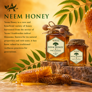 ASEEL Rare Neem Honey 250G & 500g jar