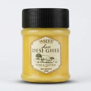 ASEEL Desi Ghee 500g and 250g jars – 100% pure and natural