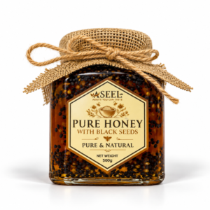 Aseel Honey with Black Seeds