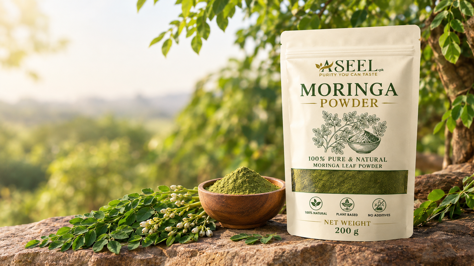 Aseel Moringa Powders